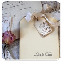 Image 5 of handmade luggage tags set of 10
