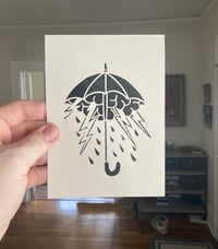 Image 2 of 'Perfect Weather' blockprint