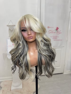 Image of Edgy blonde luxury (ready to ship) 