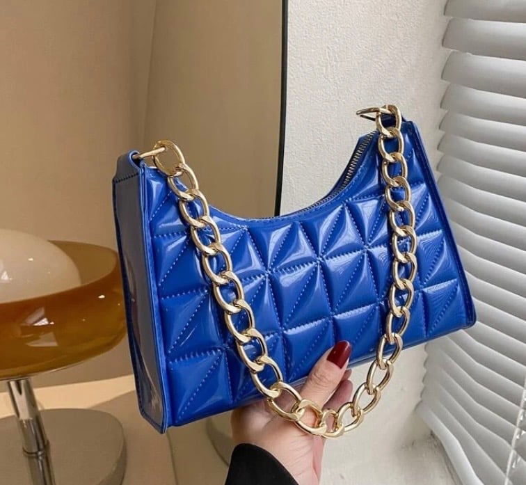 Baguette Quilted Chain Bag