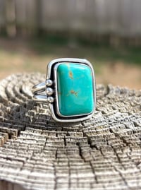 Image 4 of Royston Turquoise Ring (Size 7)