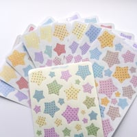 Image 3 of pattern stars - polka dots