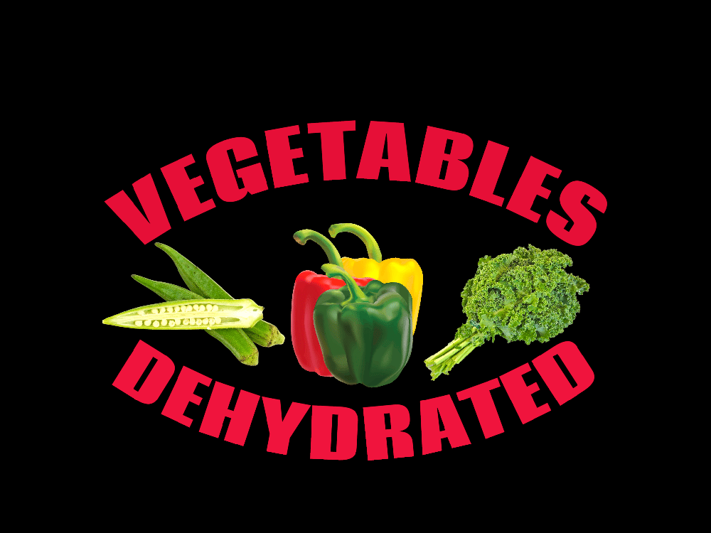 VEGETABLES. DEHYDRATED/DRIED. OKRA. PEPPERS.  