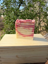 Image 2 of Pure Essence Artisan Soap - Strawberry Peach Champagne