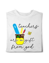 Image 2 of Teachers are a gift from God Shirt