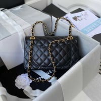 Image 3 of Black CC purse