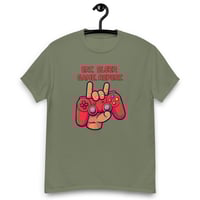 Image 13 of Unisex classic tee, Eat Sleep Game Repeat T-Shirt | Funny Gamer Graphic Tee