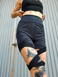 Image 2 of yara shorts,  black straps 