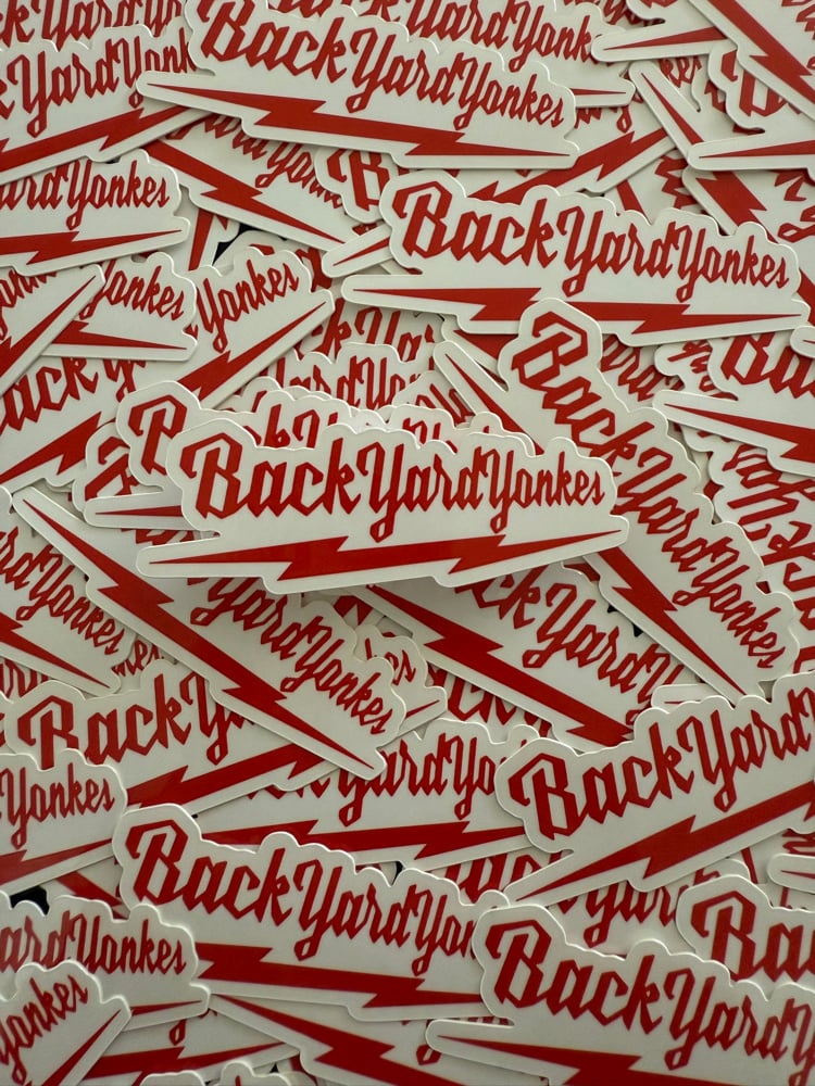Back Yard Yonkes Milwaukee Sticker (3 Pack)