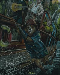 “…you can’t take the jungle out of the bear.” PADDINGTON IN PERU Art Print