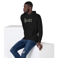 Image 1 of so grtfl unisex hoodie (tan)