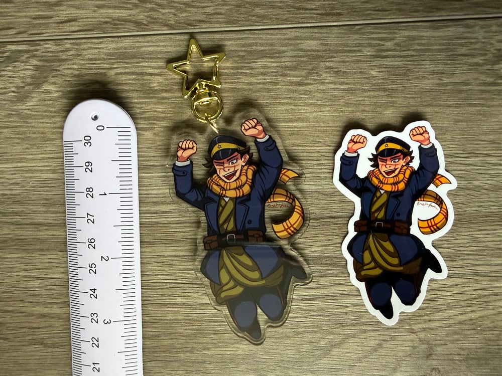 Image of Sugimoto Acrylic Charm / Sticker