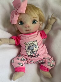 Image 4 of Riley, 13” Soft Sculpture Girl 