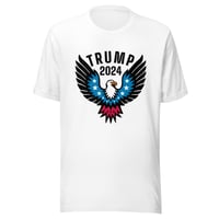 Image 2 of Trump 2024 Shirt Patriotic Eagle Shirt Trump Shirt Republican Shirt Short-Sleeve Unisex T-Shirt