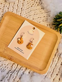 Image 1 of Bunny Bread Dangle Earrings 