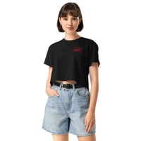 Image 2 of Somebody in Hell Loves Me Crop Top