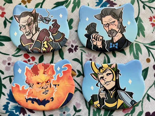 Meow-Meow Buttons