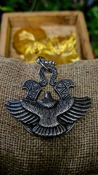 Image 3 of 👑The Armored Kingdom Imperial War Eagle Necklace