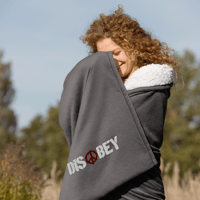 Image 1 of DISOBEY PREMIUM SHERPA BLANKET