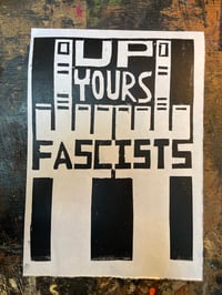Image 1 of Up yours Fascists