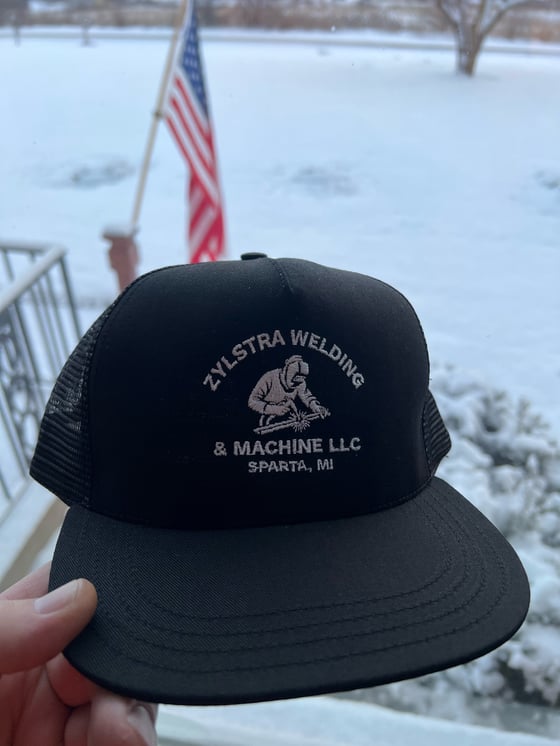 Image of weld & machine hat