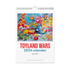 Toyland Wars Wall calendar (2024)