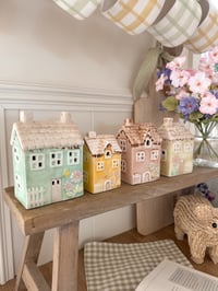 Image 2 of Pastel Ceramic Houses ( Set or Singles )