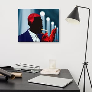 Canvas Print Waiting For You at Midnight