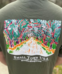 Image 1 of Small Town USA Short Sleeve Pocket Tee 