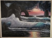 18x24 seascape original oil on canvas 