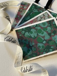 Image 1 of Marbled Holiday Gift Tags