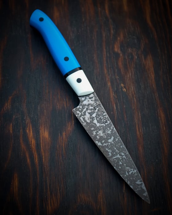 Image of 4.75” Paring - BLUE/WHITE