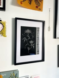 Floral flow - Black & White (A5) Presale