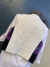 Image 6 of Chaleco FOLIADANEGROMORADO. Varias tallas. Feito por encarga.