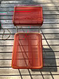 Image 1 of Tabouret Scoubidou Tangerine