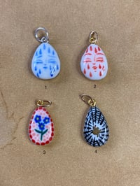 Image 1 of Varied Teardrop Charms