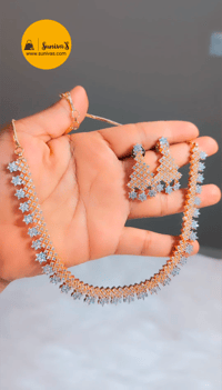 Image 10 of Deborah -Stunning Australian Diamond Necklace Set