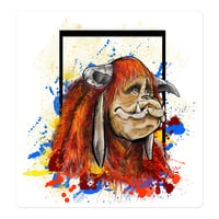 Image 1 of Ludo Splatter Sticker