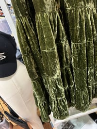 Image 2 of green boho skirt