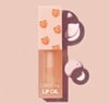 Peach lip oil