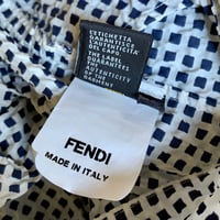 Image 17 of Fendi Checkered Polyamide Dress Small