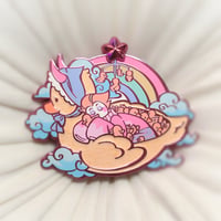 Image 1 of Sleepy Lucifer Enamel Pin