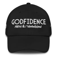 Image 2 of Godfidence | Just Keep Smiling Dad hat