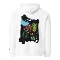 Image 2 of Black Cargo  -  Contemporary Urban Art Apparel for the Woke  - Dancers - Unisex eco raglan hoodie
