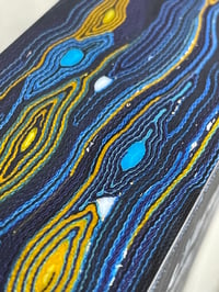 Image 7 of Starry Night by Mikie w/ Aluminum , Brass