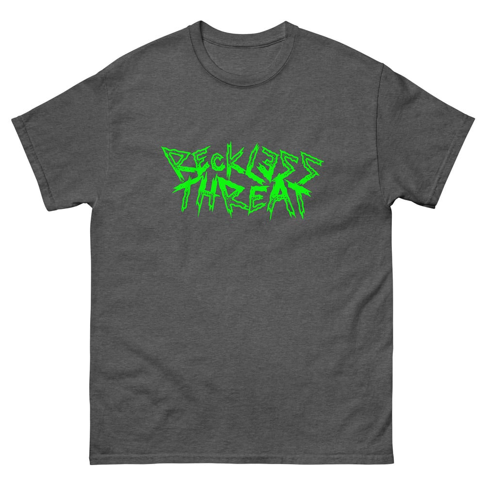 RECKLESS THREAT GREEN LOGO T-SHIRT 