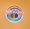 LGBTQ+ Bee Sticker