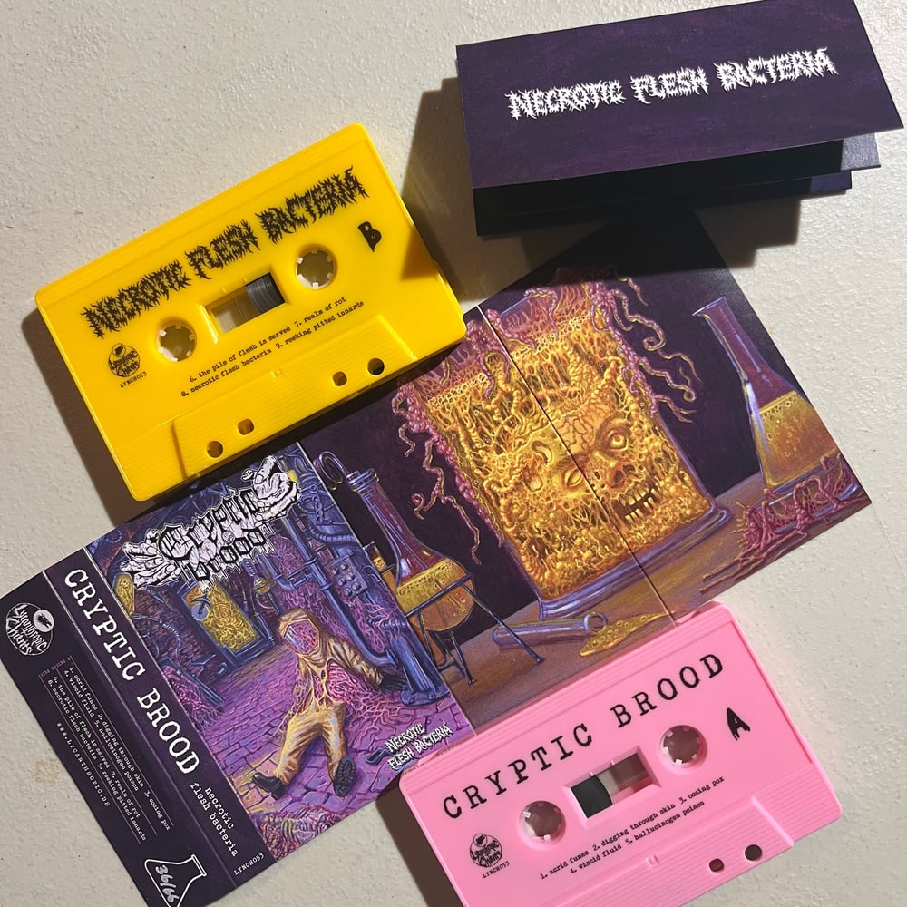 CRYPTIC BROOD – “Necrotic Flesh Bacteria” cassette