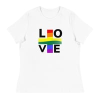Image 1 of PRIDE LOVE Women's Relaxed T-Shirt