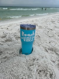 Image 1 of Beach Vibes Tumbler 